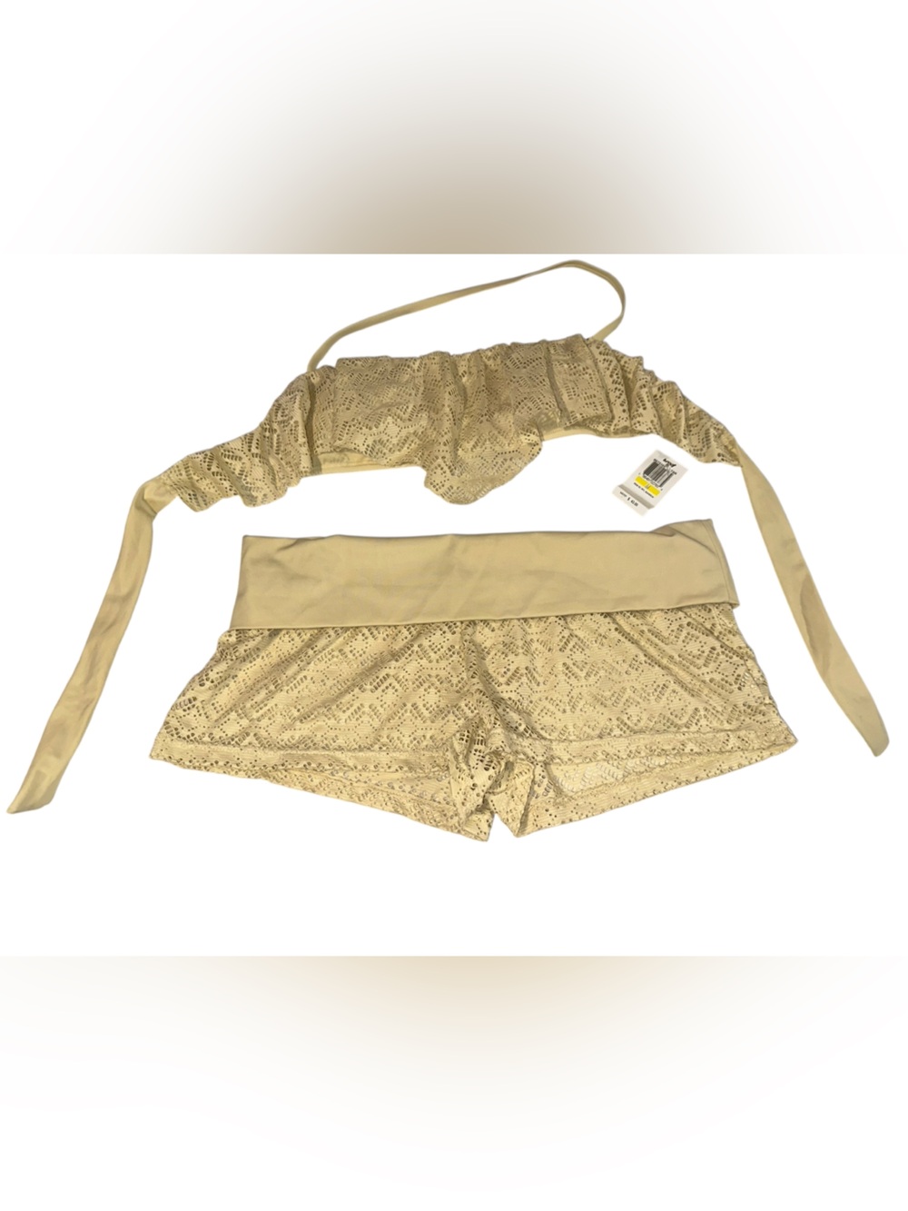 NWT Reef Cream Lace Bikini